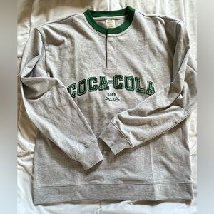 Heather Grey Coca-Cola Sweatshirt